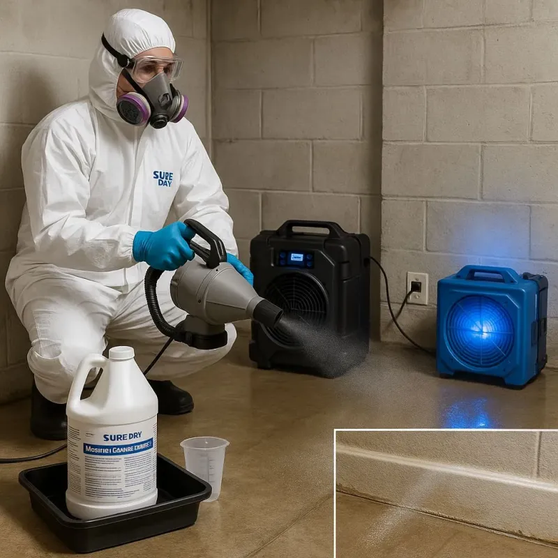 Sanitization and Odor Removal process in Richmond Heights, OH