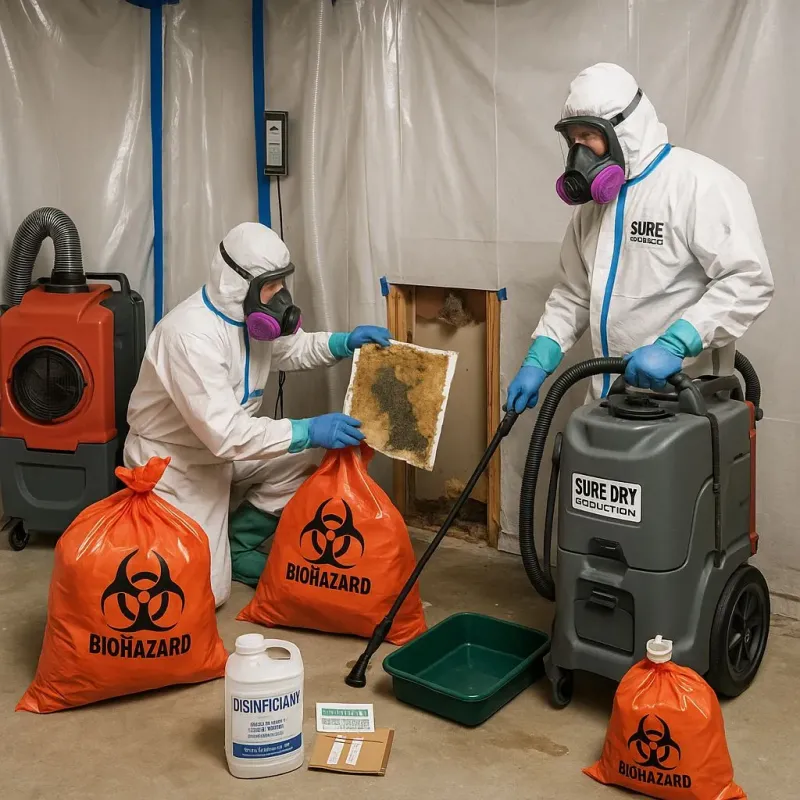 Contaminated Water Handling Protocols process in Richmond Heights, OH