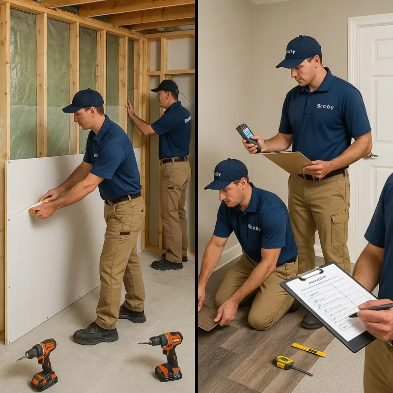 Repairs and Reconstruction process in Richmond Heights, OH